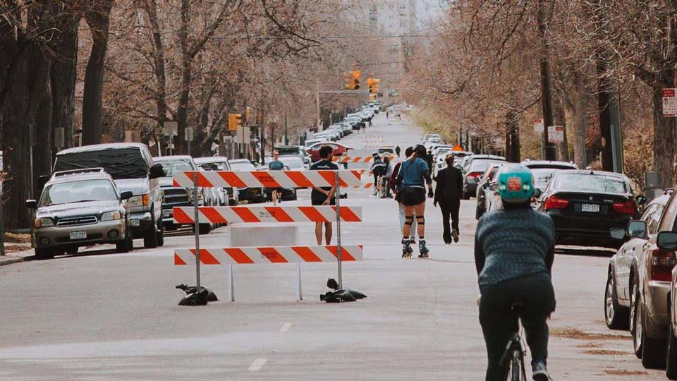 Reimagining our streets for pedestrians and social distancing with complete streets