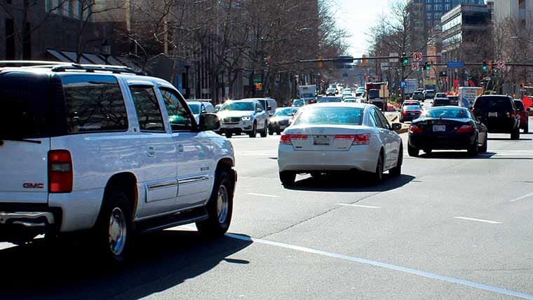 adaptive signal control helps traffic flow