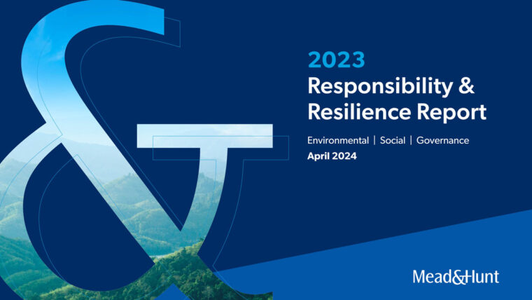 cover page of the 2023 responsibility and resilience report