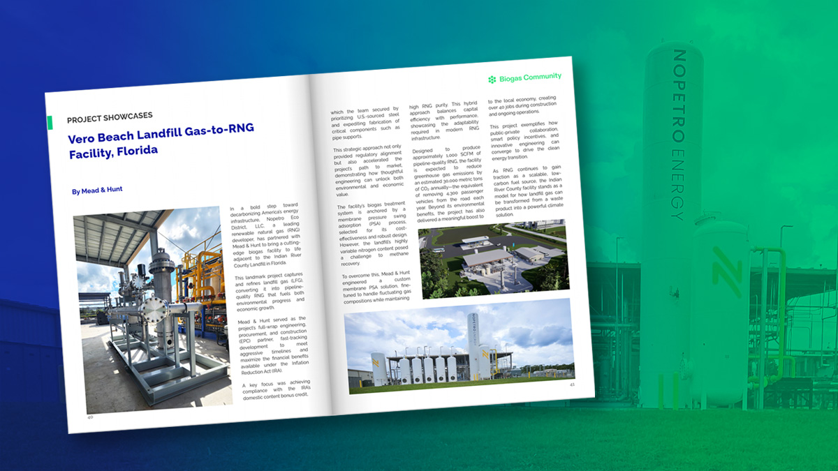 page spread from the magazine