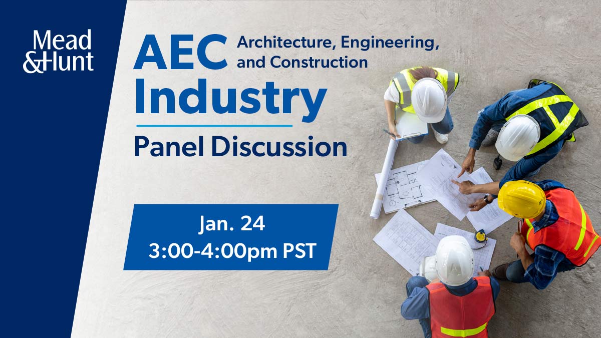 AEC Industry Panel Discussion, January 24, 3-4 PST