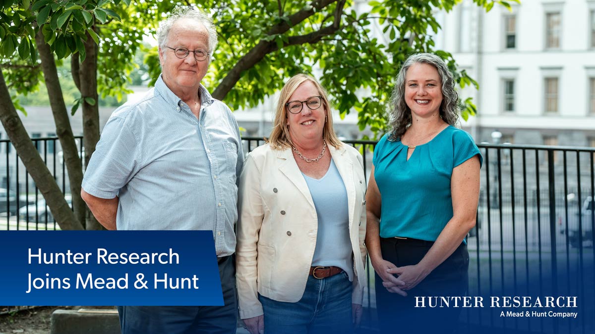 Richard Hunter, Christina Slattery, and Nicki Combs pose together.