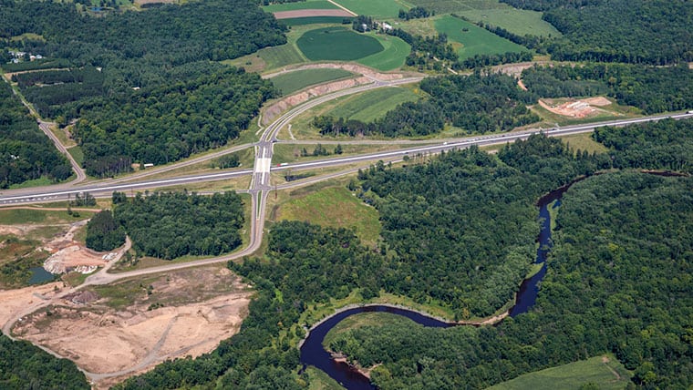 Wisconsin Highway 29 Roadway and Bridge Design