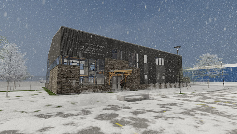Winter rendering at CIU