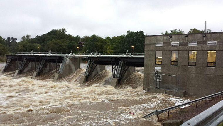 Dam operating