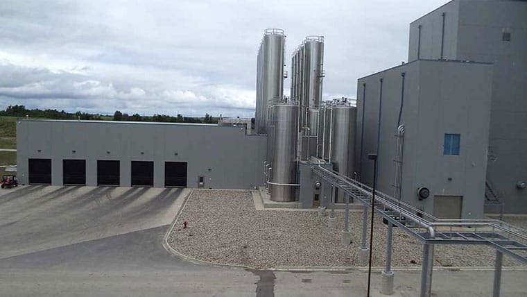 Powdered milk processing facility
