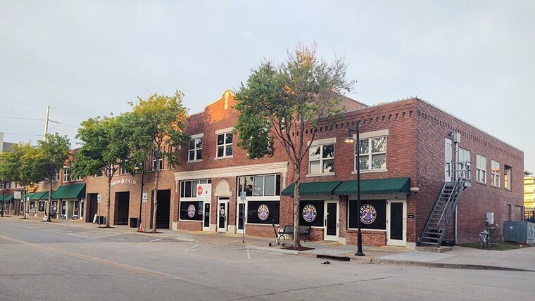 A block of Greenwood Avenue