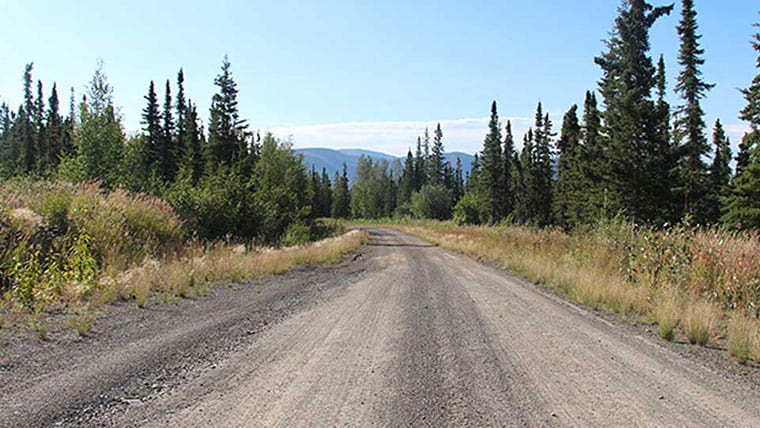 Historic Road in Alaska