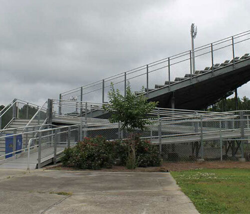 Stadium seating at Horry County school