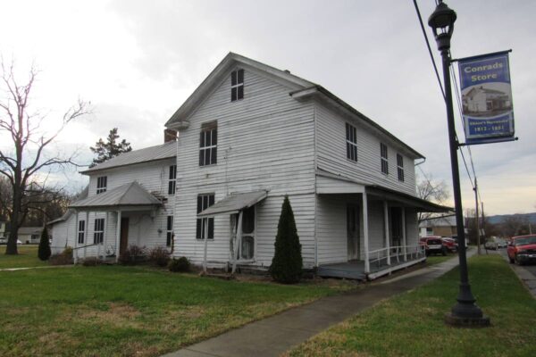 White building