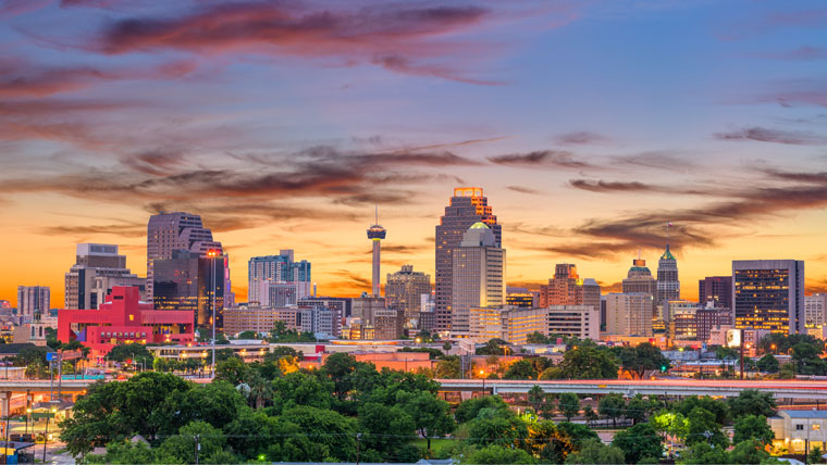 San Antonio downtown skyline