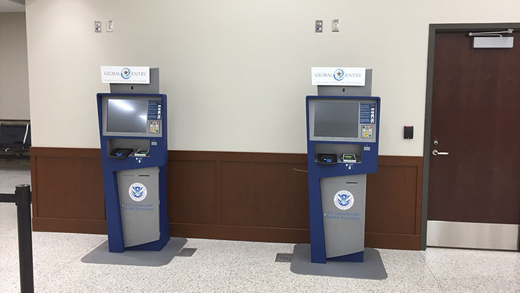 Federal inspection stations at South Bend International Airport
