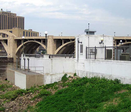 Exterior of St Paul pumping plant