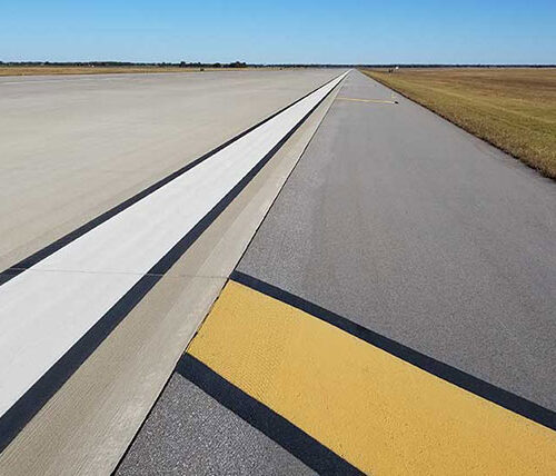 Vance AFB runway and taxiway