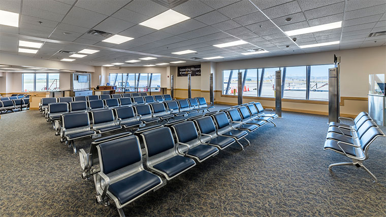 Seating area in Yampa Valley Airport
