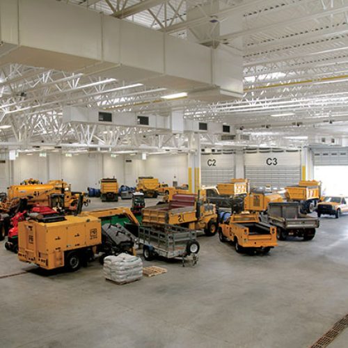 Dane County Regional Airport Snow Removal Equipment Facility garage