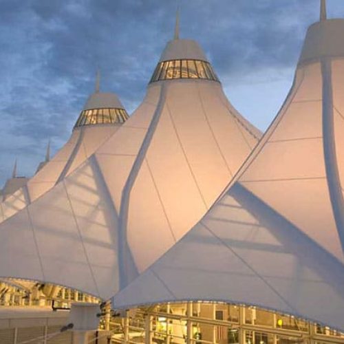 Denver Airport tents