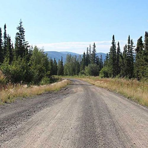 Historic Road in Alaska