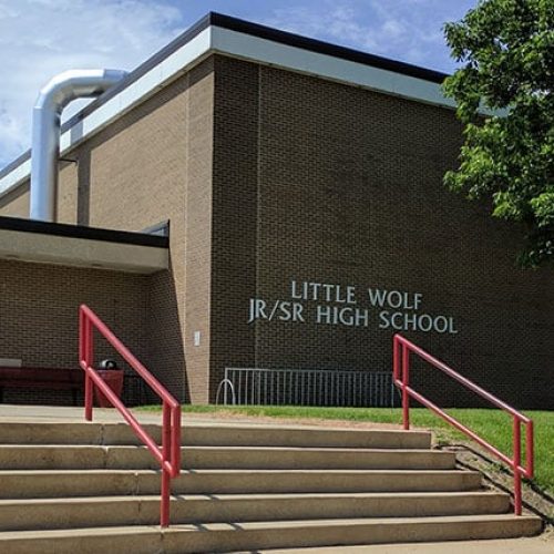 Little Wolf Jr/Sr High school exterior