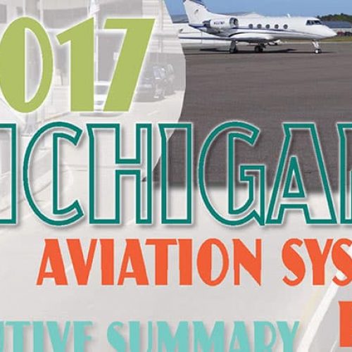2017 Michigan Aviation System Plan cover