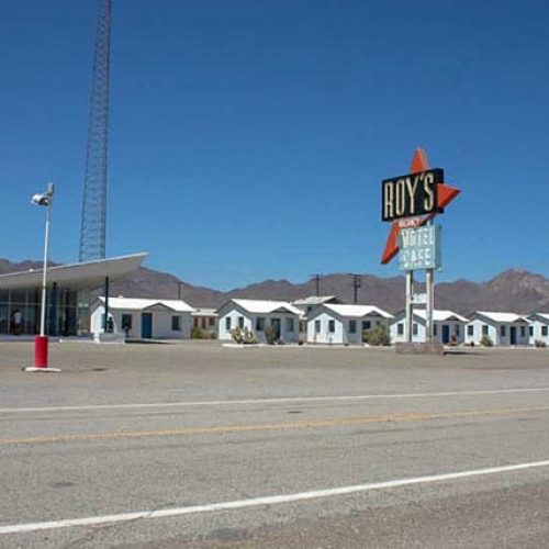 Motel on the side of Route 66
