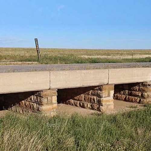 Multi-span bridge on Oklahoma Depression-Era Bridges Inventory