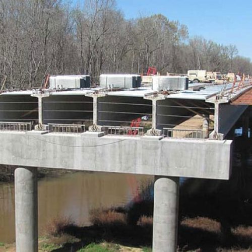 Construction on US 601 bridge