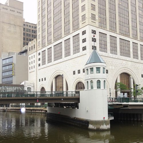 Wisconsin Avenue Lift Bridge in Milwaukee