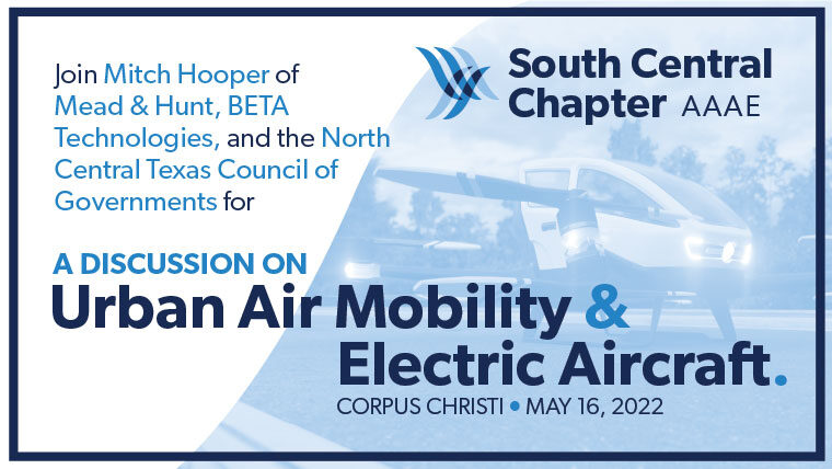 South Central AAAE urban air mobility presentation banner