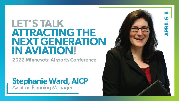 Stephanie Ward speaker at MN Airports Conference
